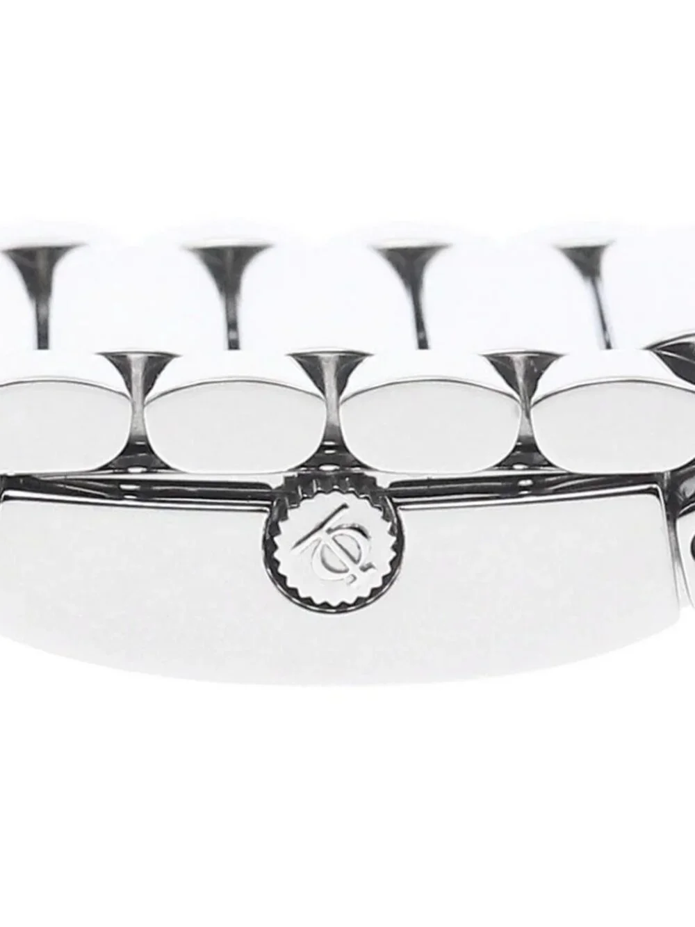 Baume & Mercier catwalk MV045219 12P diamond Silver Dial Quartz Ladies_958059